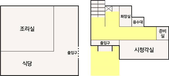 1층 배치도